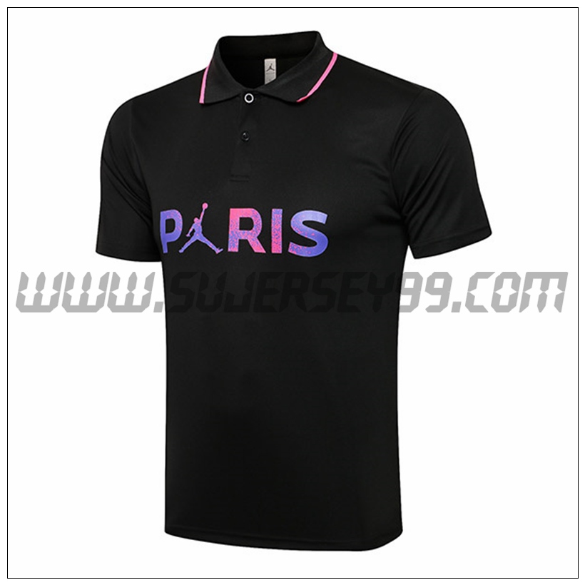 Polo Futbol Paris PSG Negro 2021 2022