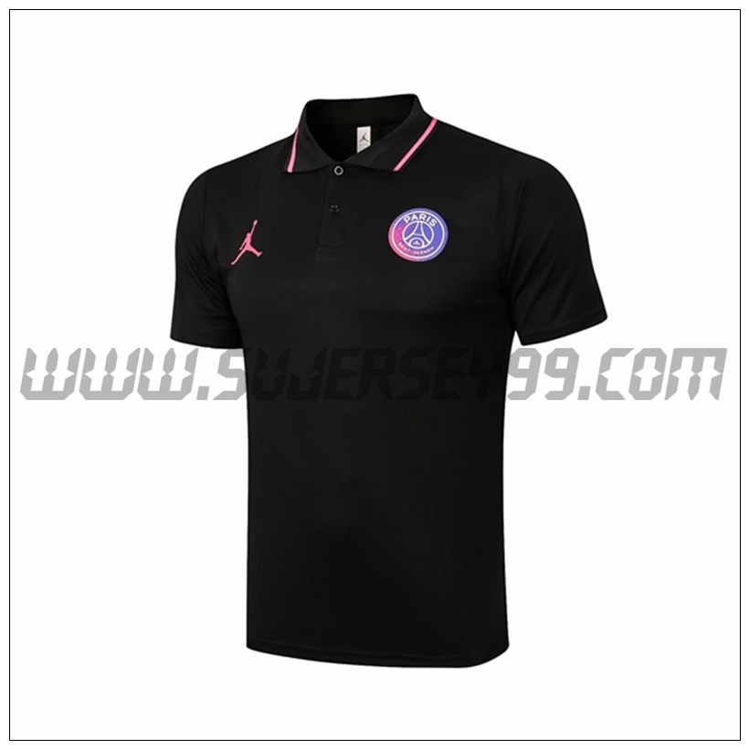 Polo Futbol Jordan PSG Negro 2021 2022