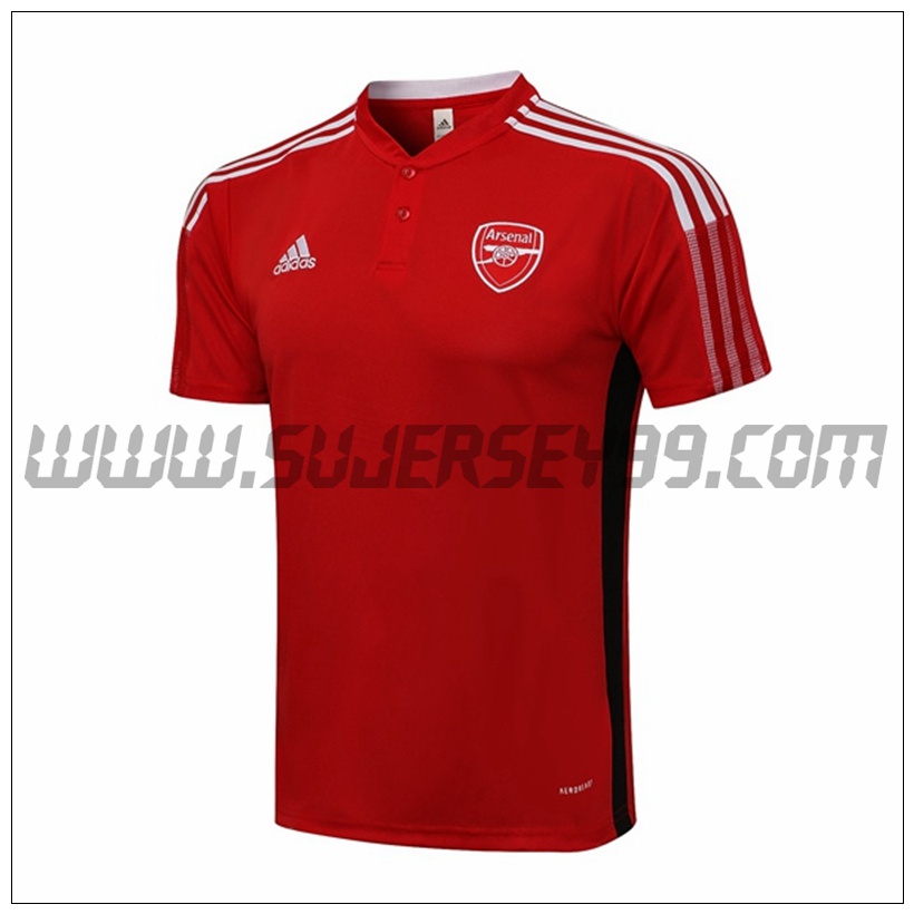 Polo Futbol Arsenal Rojo 2021 2022