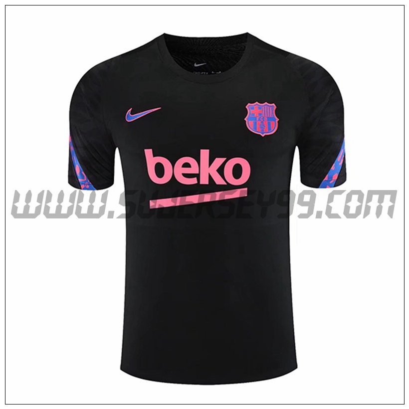 Camiseta Entrenamiento FC Barcelona Negro 2021 2022