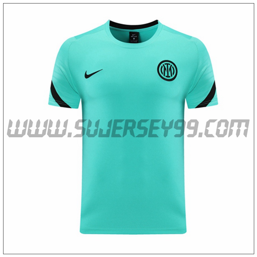 Camiseta Entrenamiento Inter Milan Verde 2021 2022