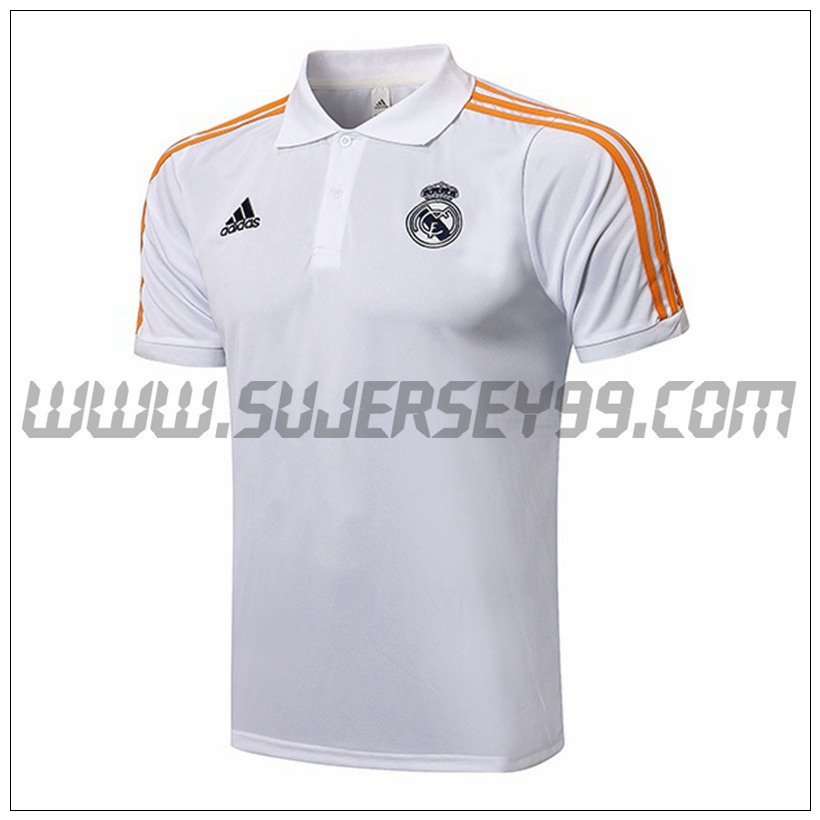 Camiseta Entrenamiento Real Madrid Blanco 2021 2022