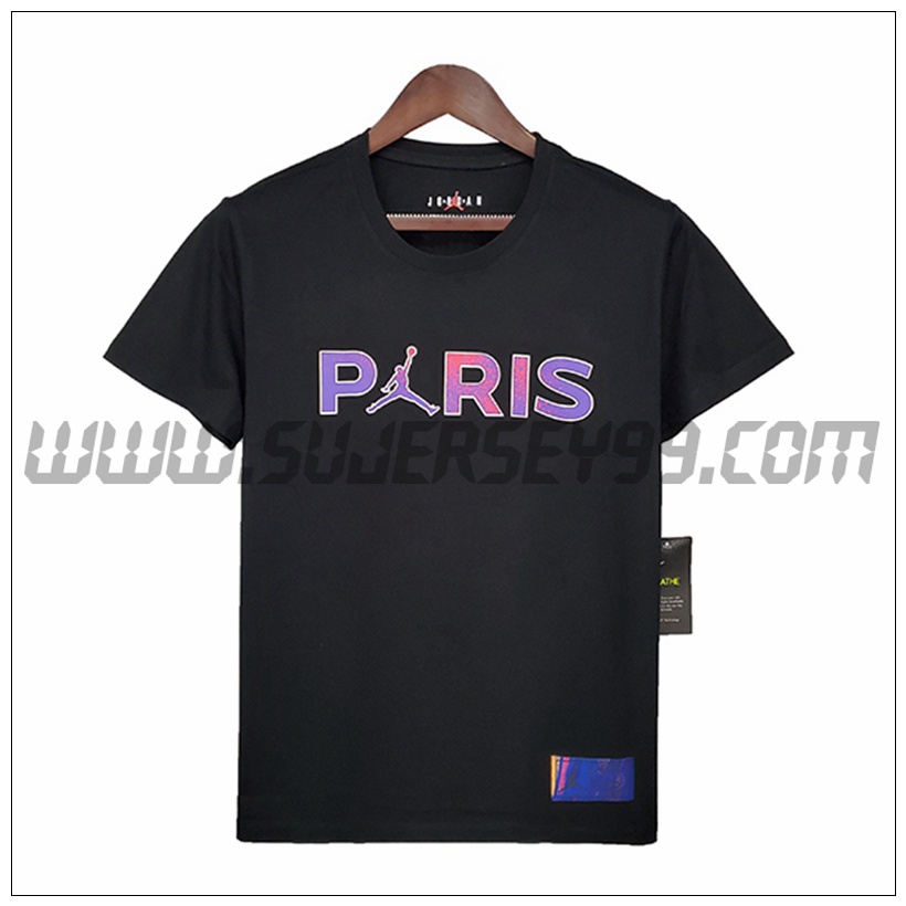 Camiseta Entrenamiento Jordan PSG Negro 2021 2022