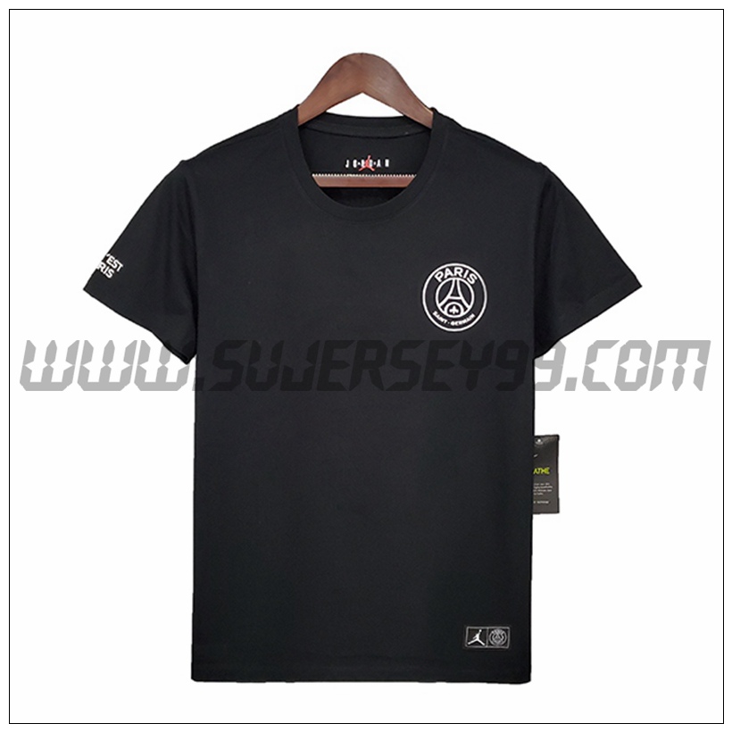 Camiseta Entrenamiento Jordan PSG Negro 2021 2022 -1