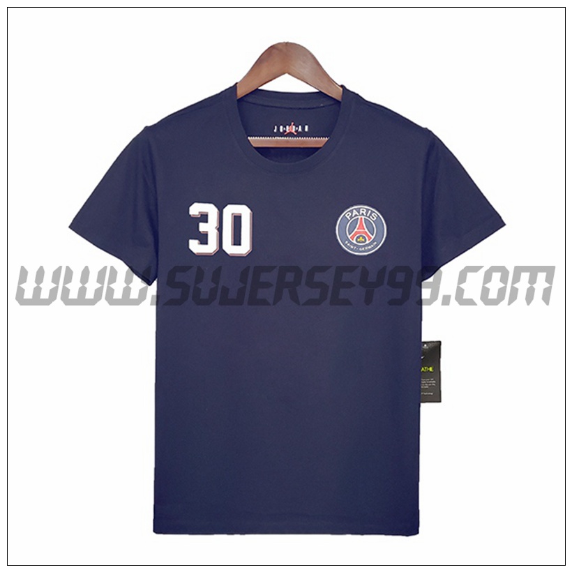 Camiseta Entrenamiento Jordan PSG Azul Marino 2021 2022 -1