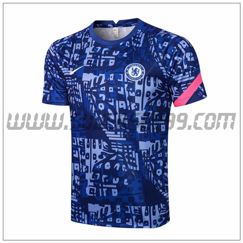 Camiseta Entrenamiento FC Chelsea Azul 2021 2022