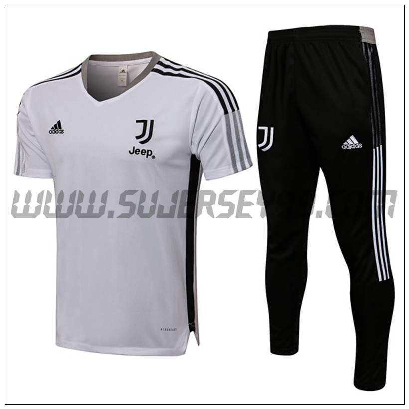 Camiseta Entrenamiento Juventus + Pantalones Azul 2021 2022