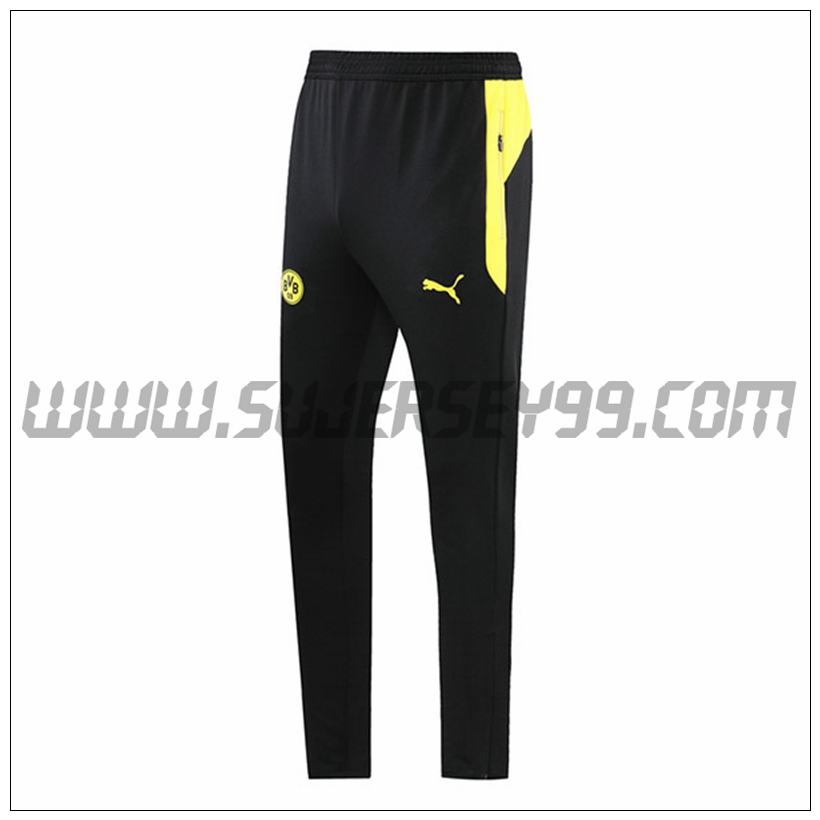 Pantalones Entrenamiento Dortmund BVB Negro 2021 2022 -1