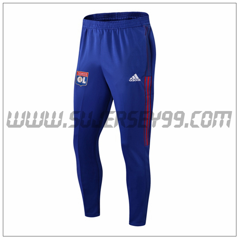 Pantalones Entrenamiento Loyn OL Azul 2021 2022