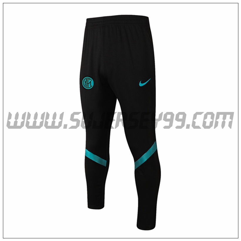 Pantalones Entrenamiento Inter Milan Negro/Azul 2021 2022 -02