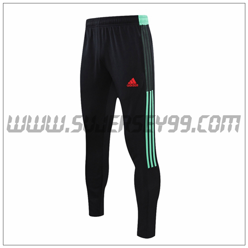 Pantalones Entrenamiento Manchester United Negro 2021 2022 -2