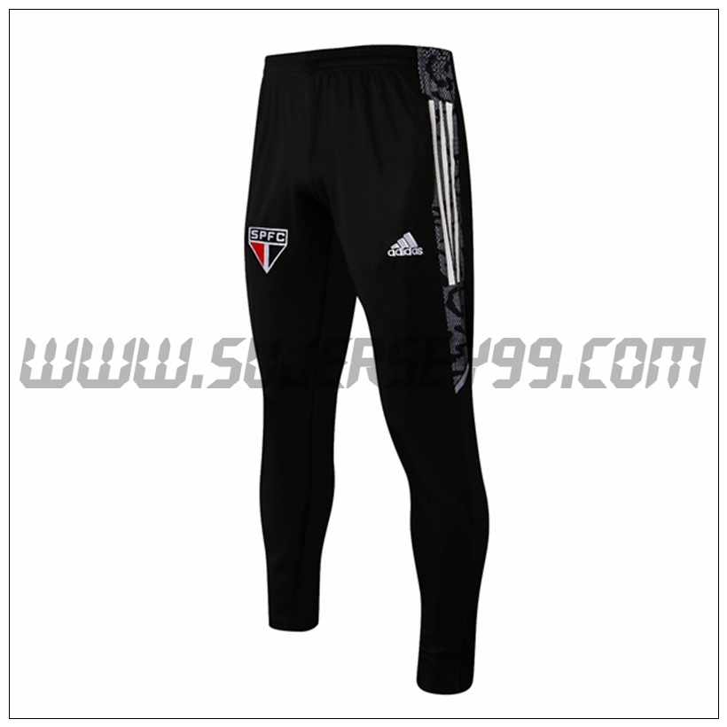 Pantalones Entrenamiento Sao Paulo FC Negro 2021 2022