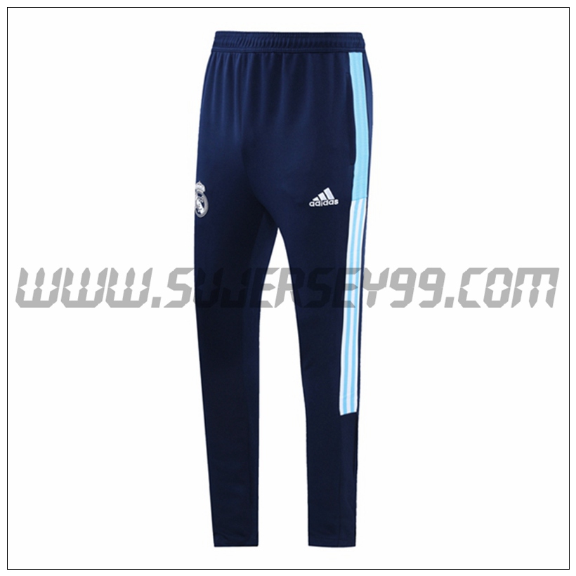 Pantalones Entrenamiento Real Madrid Azul 2021 2022