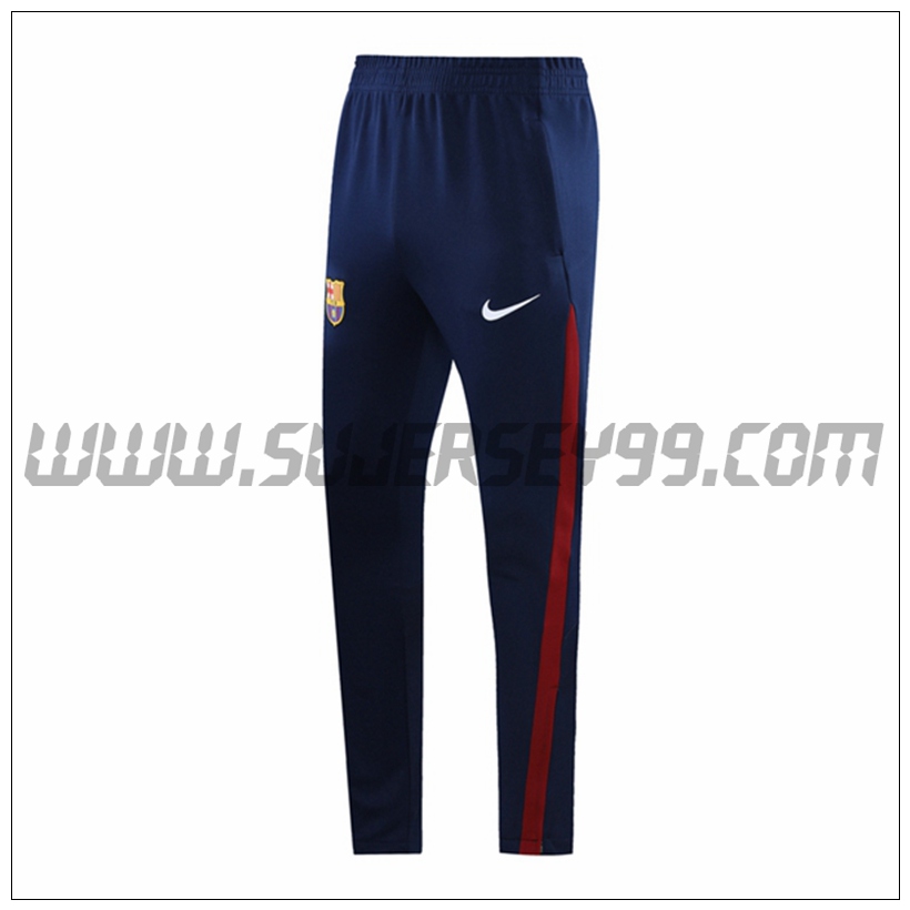 Pantalones Entrenamiento Barcelona Azul Marino 2021 2022 -1