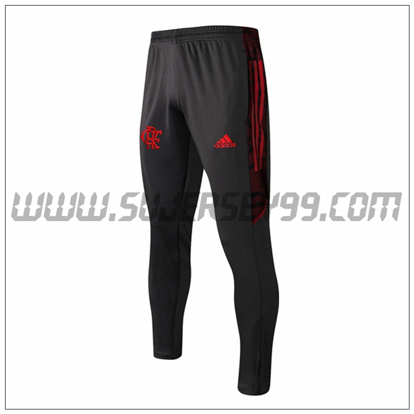 Pantalones Entrenamiento Flamengo Negro 2021 2022