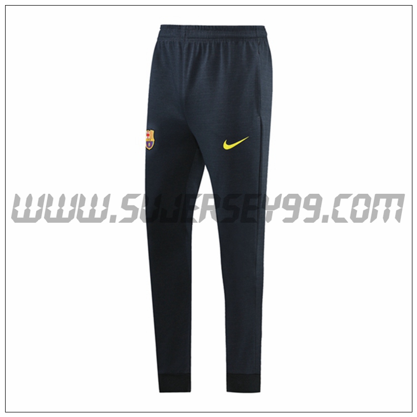 Pantalones Entrenamiento Barcelona Azul Marino 2021 2022