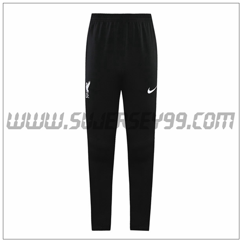 Pantalones Entrenamiento FC Liverpool Negro 2021 2022