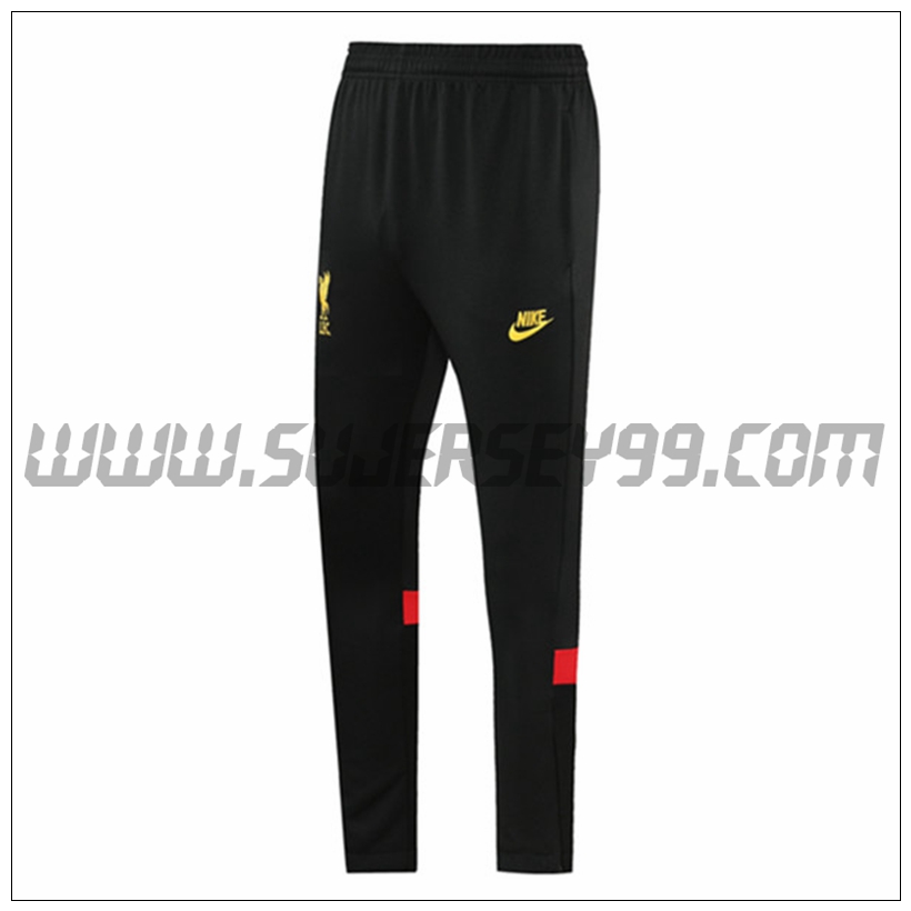 Pantalones Entrenamiento FC Liverpool Negro 2021 2022