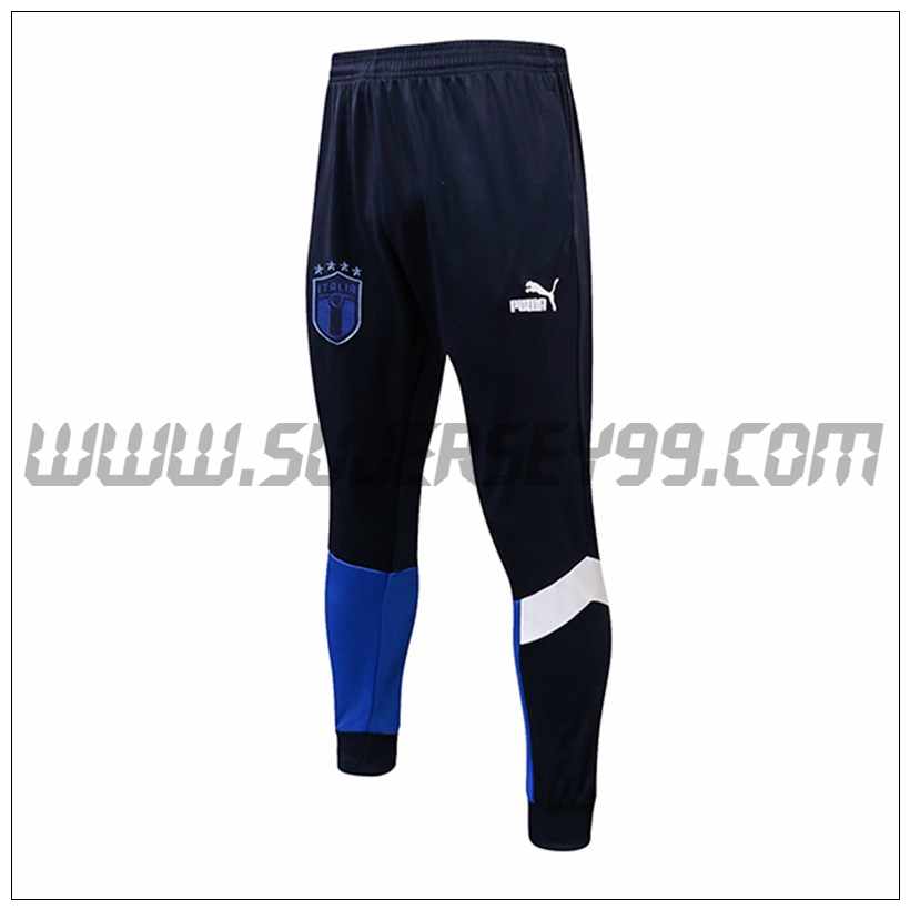 Pantalones Entrenamiento Italia Negro 2021 2022