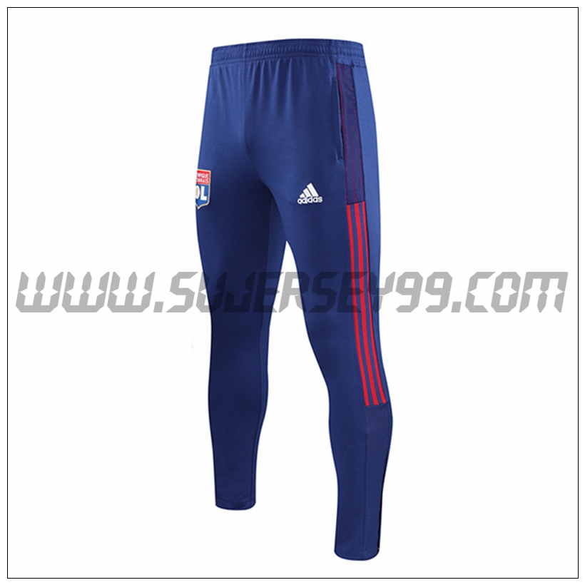 Pantalones Entrenamiento Lyon OL Azul 2021 2022