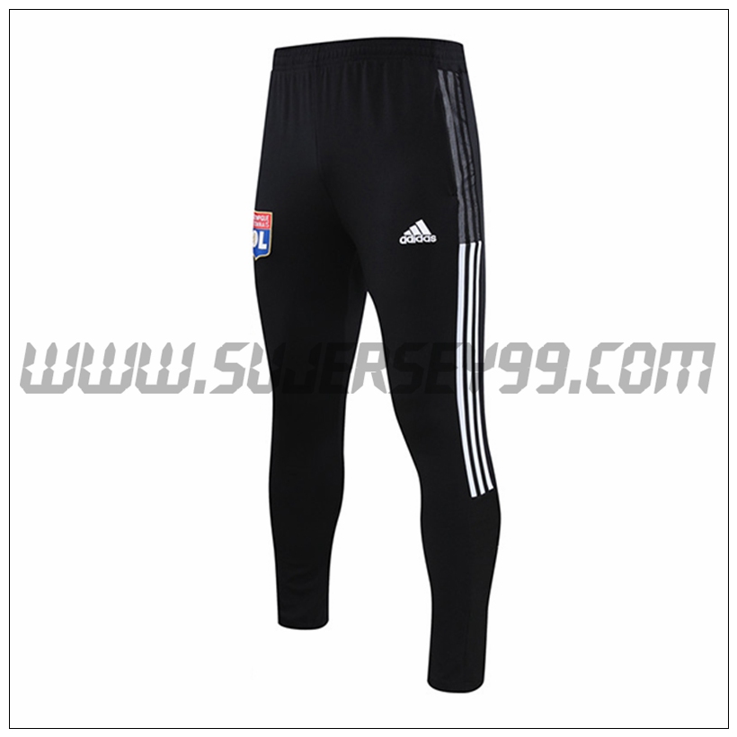 Pantalones Entrenamiento Lyon OL Gris 2021 2022