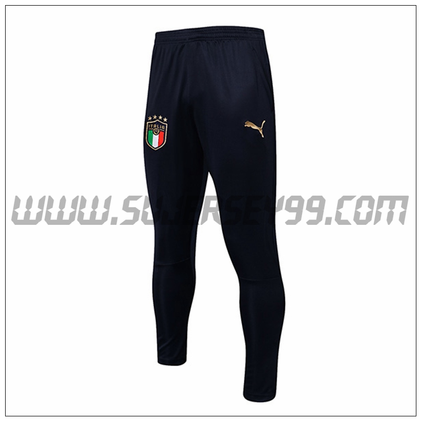 Pantalones Entrenamiento Italia Negro 2021 2022