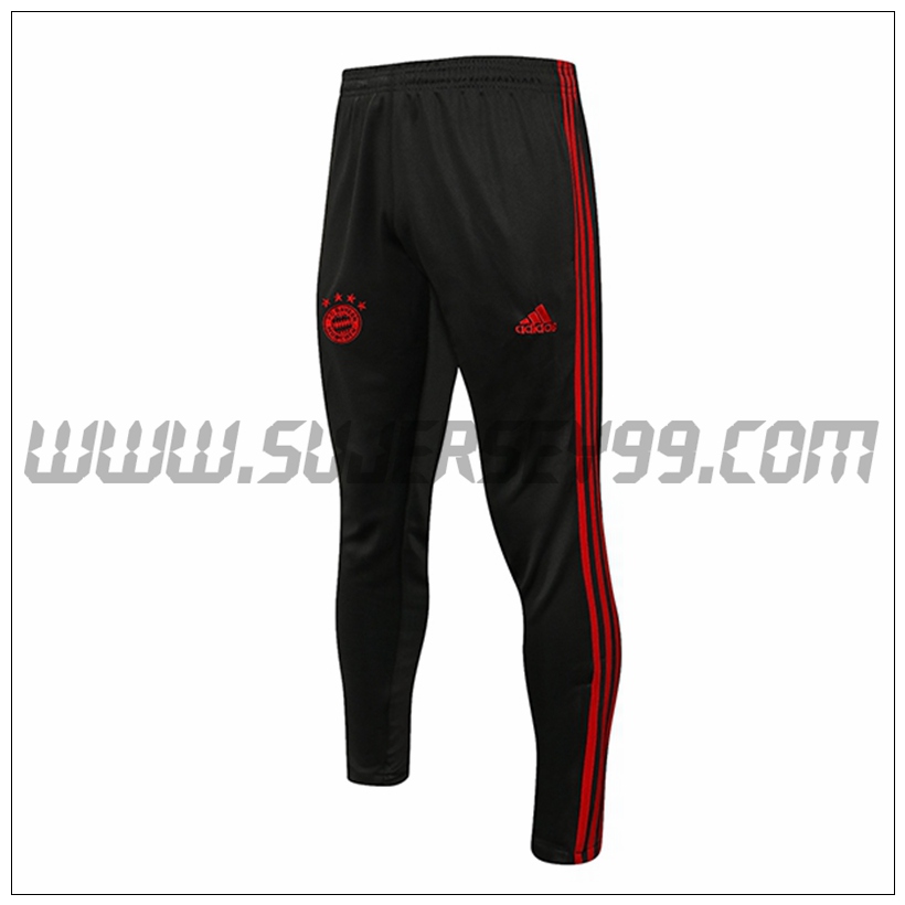 Pantalones Entrenamiento Bayern Munich Blanco/Rojo 2021 2022