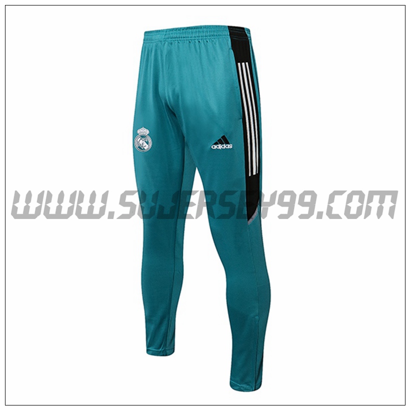 Pantalones Entrenamiento Real Madrid Verde/Negro 2021 2022