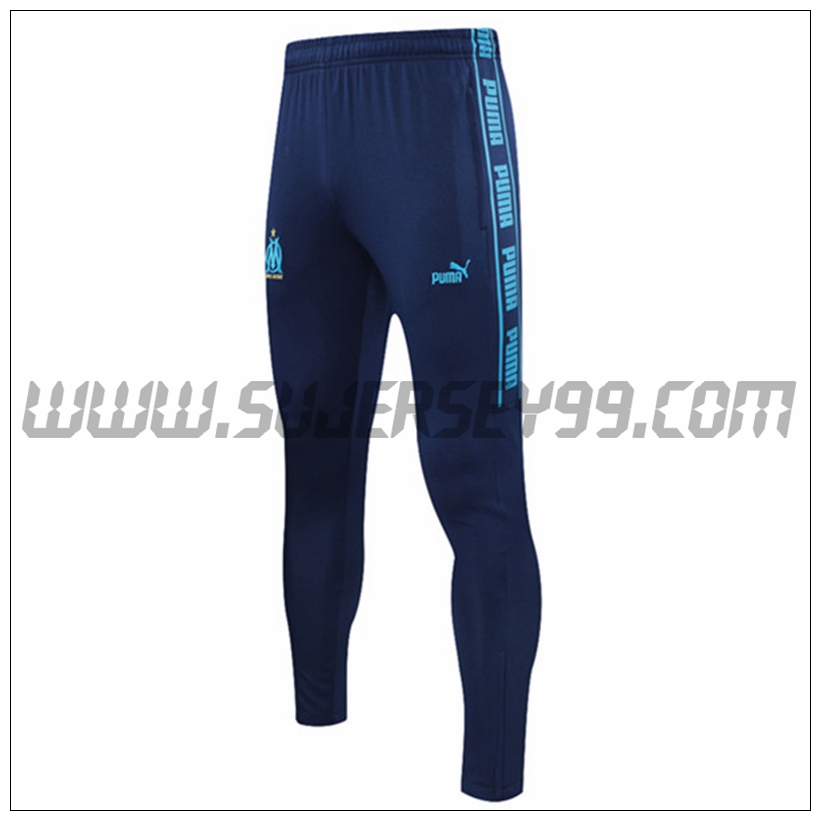 Pantalones Entrenamiento Marsella OM Azul 2021 2022