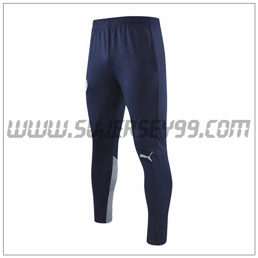 Pantalones Entrenamiento Manchester City Azul Marino 2021 2022