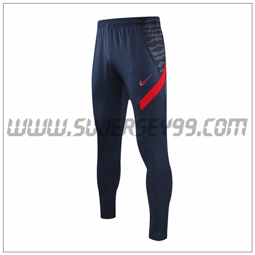 Pantalones Entrenamiento FC Barcelona Azul Marino/Rojo 2021 2022