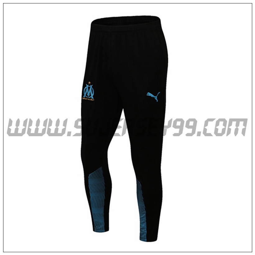 Pantalones Entrenamiento Marsella OM Azul/Blanco 2021 2022