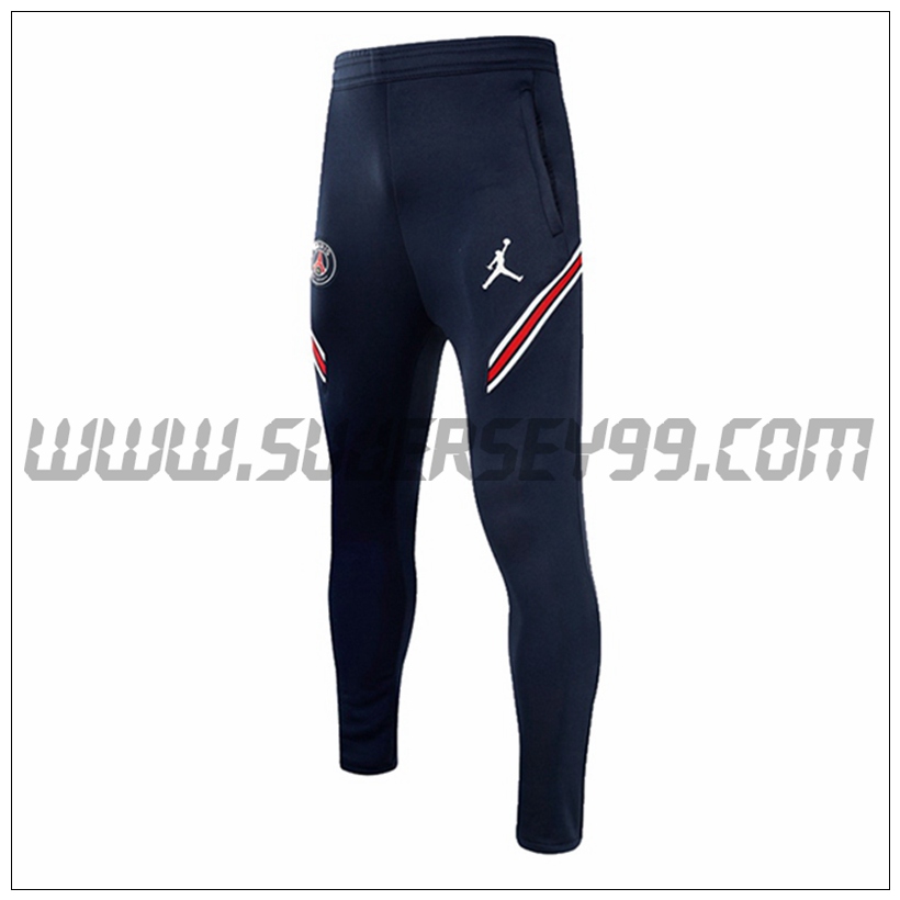 Pantalones Entrenamiento Jordan PSG Azul Marino 2021 2022 -2