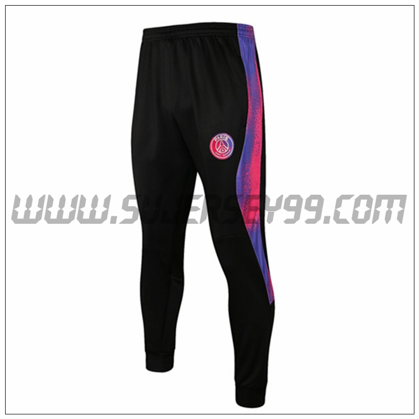 Pantalones Entrenamiento Jordan PSG Negro/Rosa 2021 2022