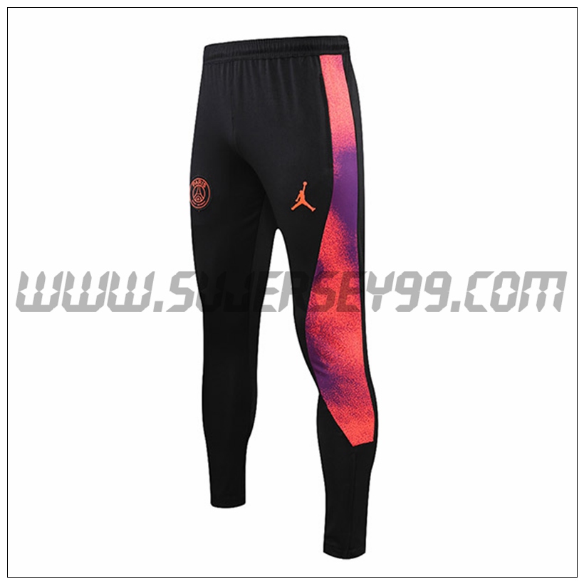 Pantalones Entrenamiento Jordan PSG Rojo/Negro 2021 2022