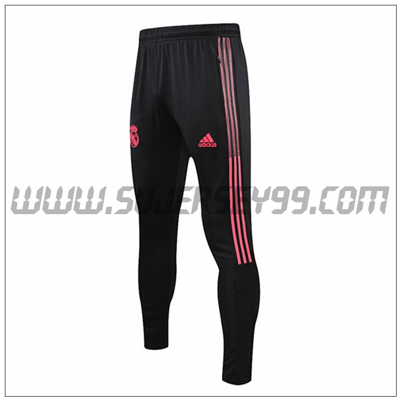 Pantalones Entrenamiento Real Madrid Rojo/Negro 2021 2022