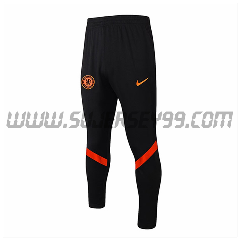 Pantalones Entrenamiento FC Chelsea Negro 2021 2022