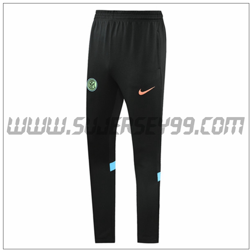 Pantalones Entrenamiento Inter Milan Negro 2021 2022 -01