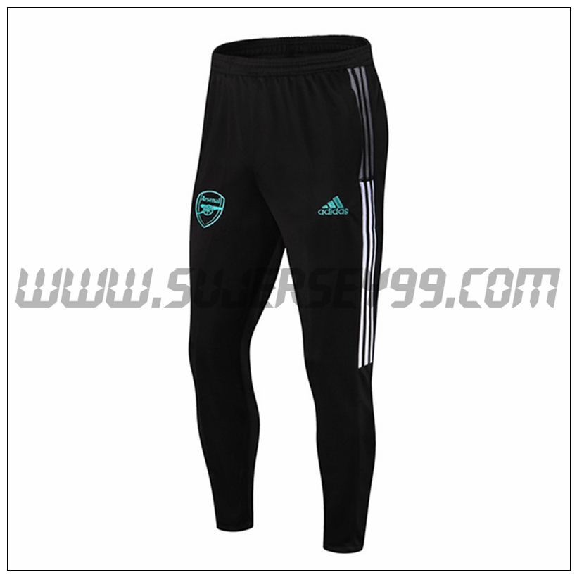 Pantalones Entrenamiento Arsenal Negro 2021 2022