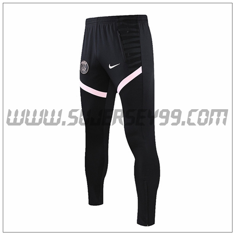 Pantalones Entrenamiento Jordan PSG Negro 2021 2022 -1