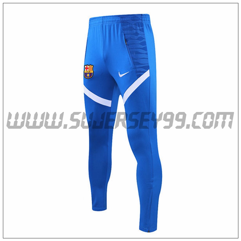 Pantalones Entrenamiento FC Barcelona Azul 2021 2022 -2