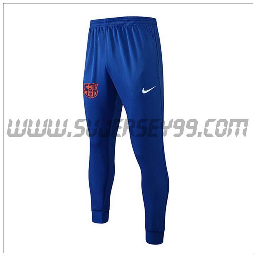 Pantalones Entrenamiento FC Barcelona Azul 2021 2022 -1