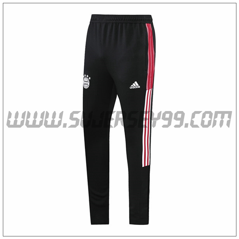 Pantalones Entrenamiento Bayern Munich Negro 2021 2022 -2