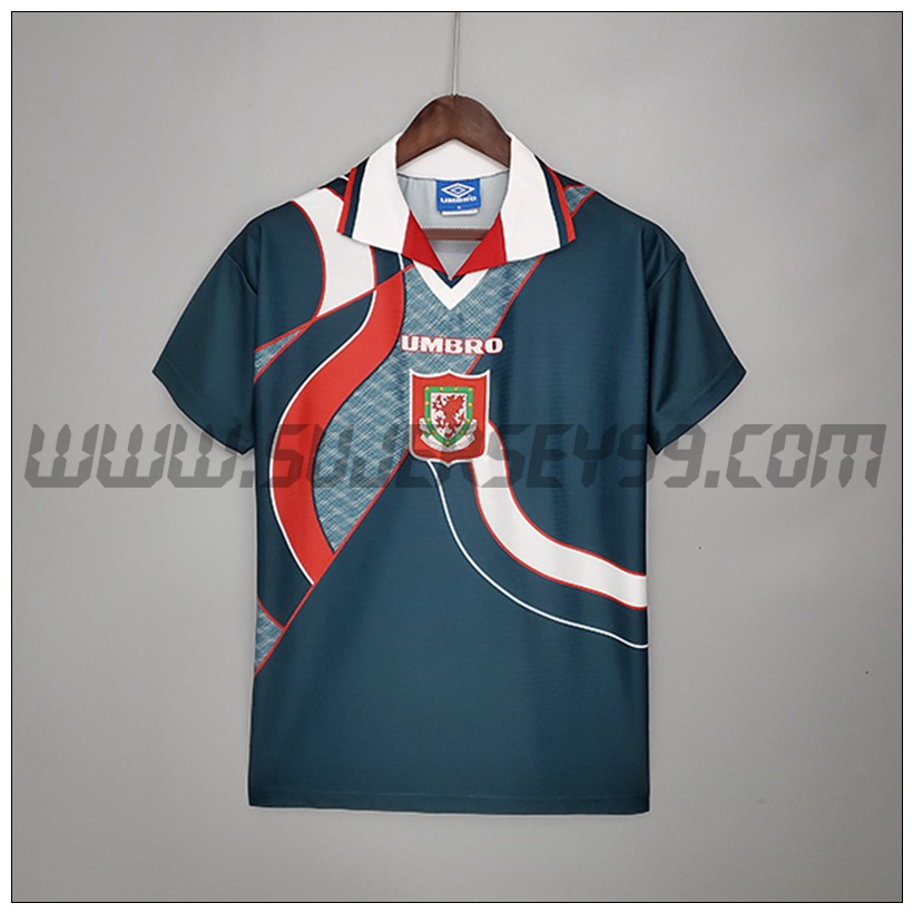 Camiseta Futbol Gales Retro Segunda 1994/1995