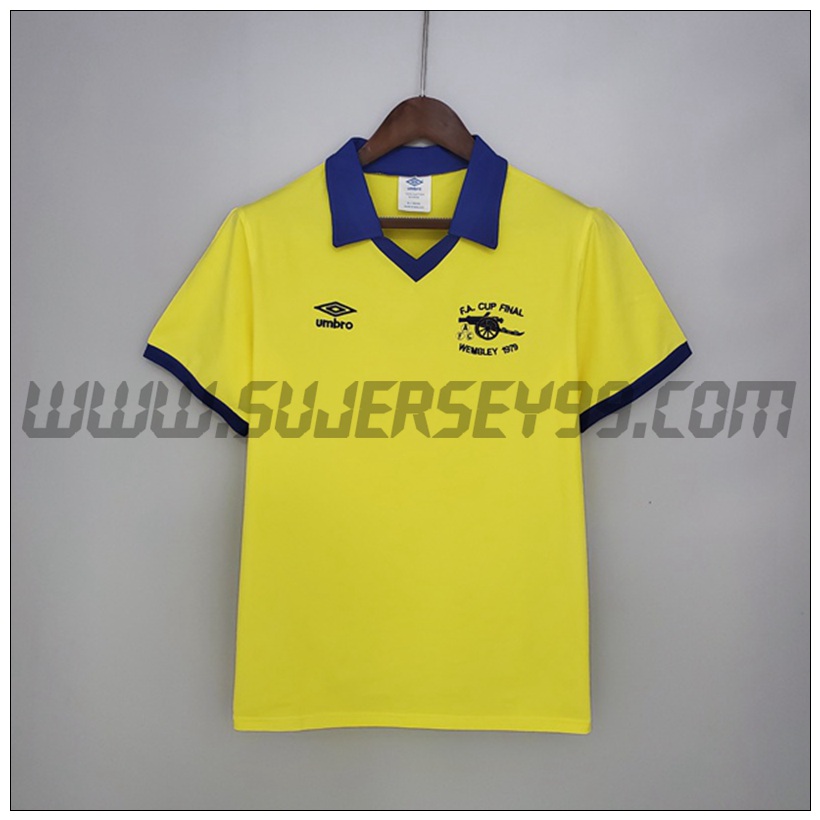 Camiseta Futbol Arsenal Retro Segunda 1971/1979