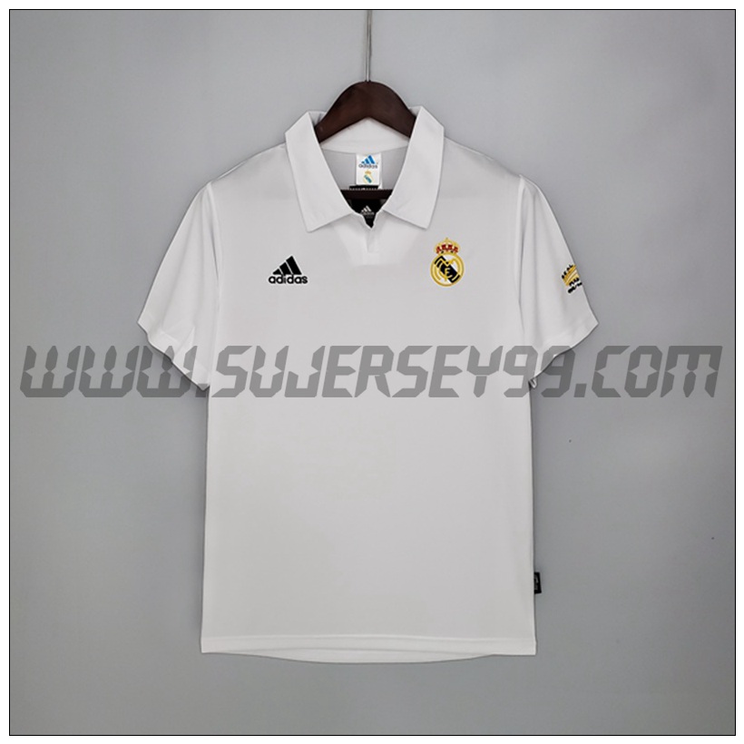 Camiseta Futbol Real Madrid Retro Primera 2002/2003