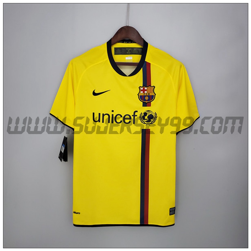 Camiseta Futbol FC Barcelona Retro Segunda 2008/2009