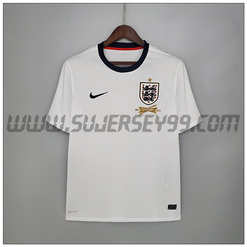 Camiseta Futbol Inglaterra Retro Primera 2013