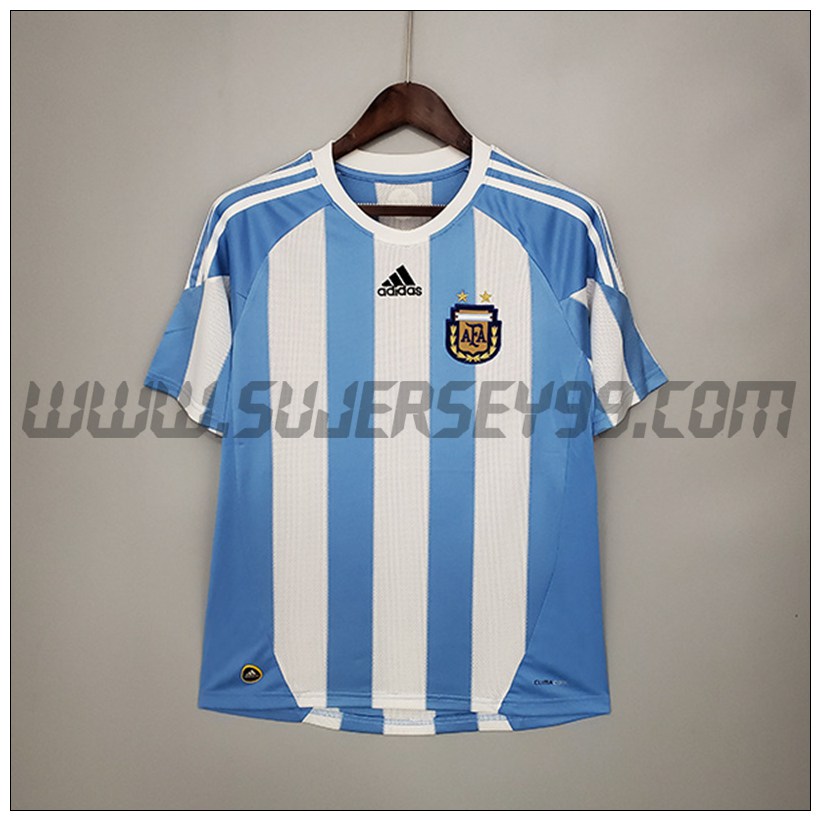 Camiseta Futbol Argentina Retro Primera 2010