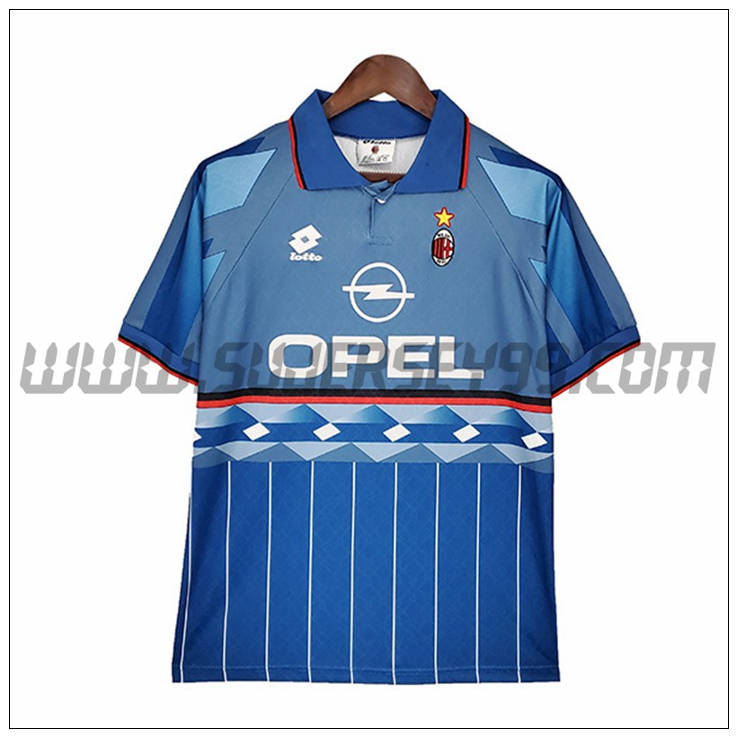 Camiseta Futbol AC Milan Retro Tercera Segunda 1995/1996